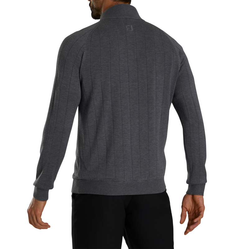 Drop Needle Pullover - Heather Charcoal