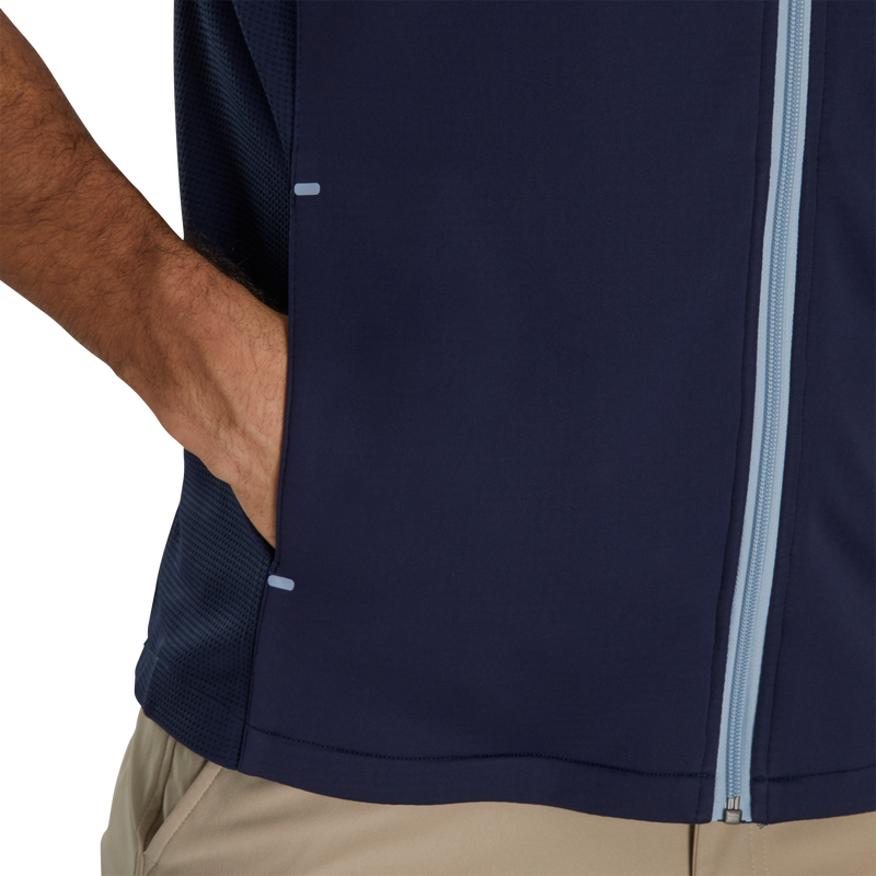 ThermoSeries Fleece Back Vest - Navy