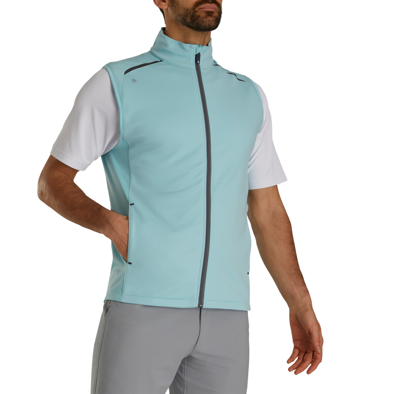 ThermoSeries Fleece Back Vest - Seaglass