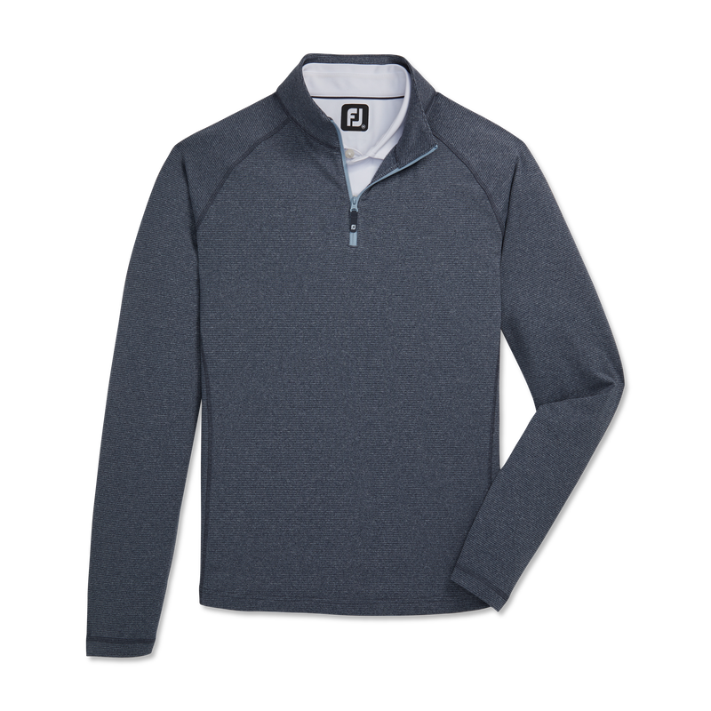 ThermoSeries Heather Brushed Back Mid-Layer - Navy