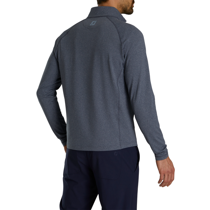 ThermoSeries Heather Brushed Back Mid-Layer - Navy