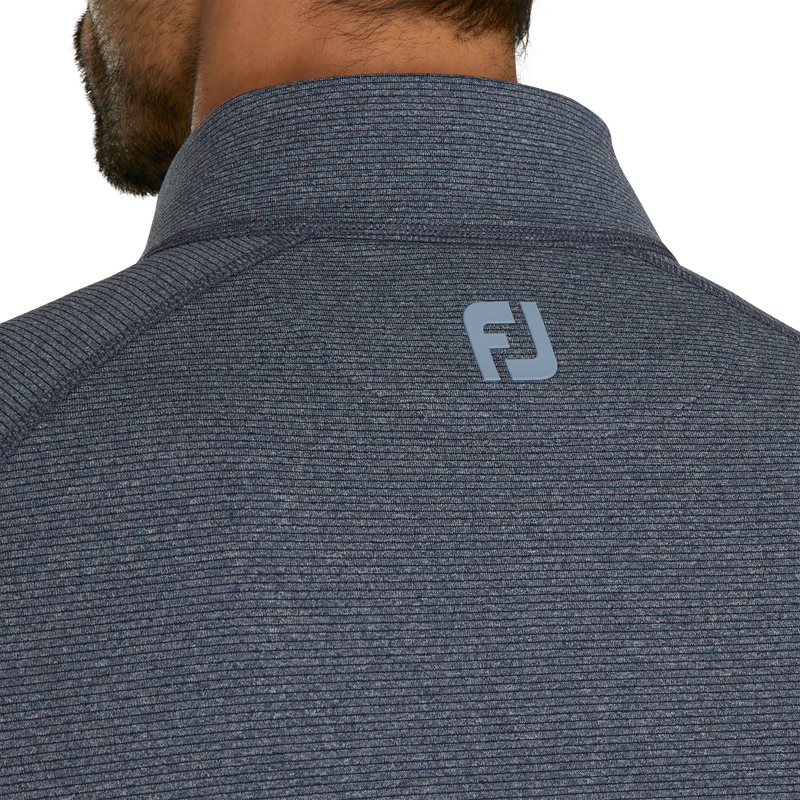 ThermoSeries Heather Brushed Back Mid-Layer - Navy