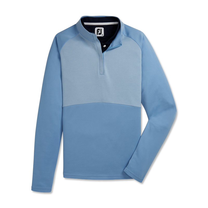 Heather Block Half-Zip Mid-Layer Women - Dusk Blue