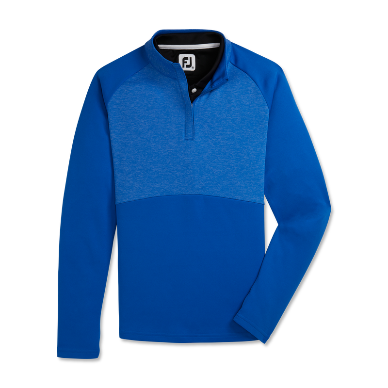 Heather Block Half-Zip Mid-Layer Women - Royal