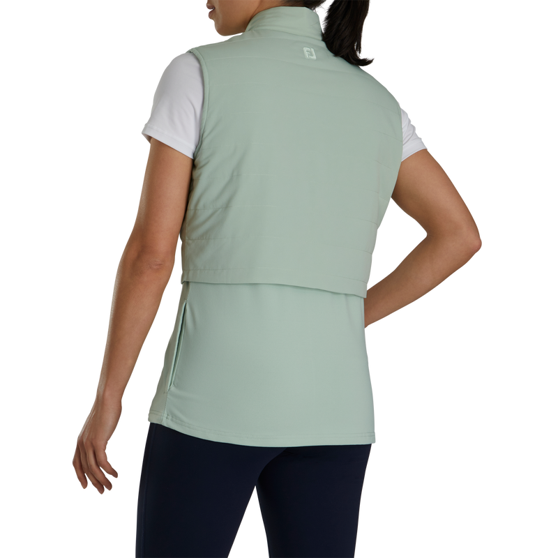 Layered Insulated Vest Women - Sage