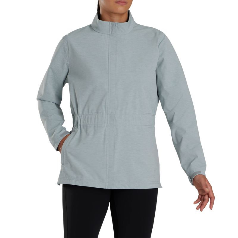 HydroLite Rain Jacket Women - Heather Grey