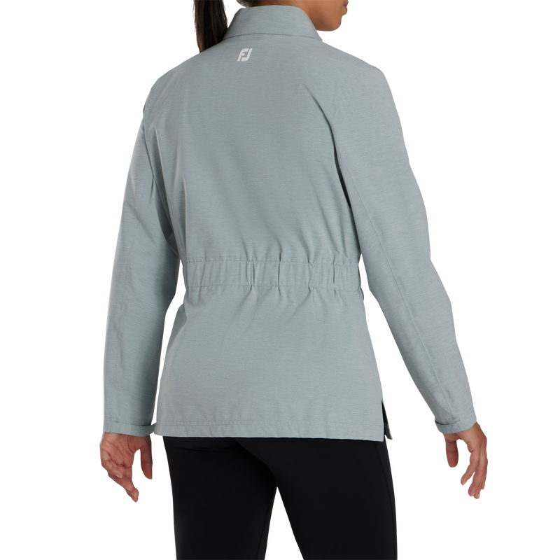 HydroLite Rain Jacket Women - Heather Grey