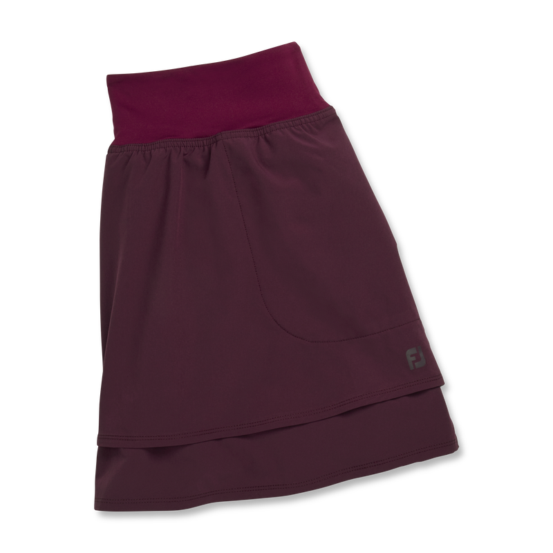Lightweight Woven Skort Women - Plum