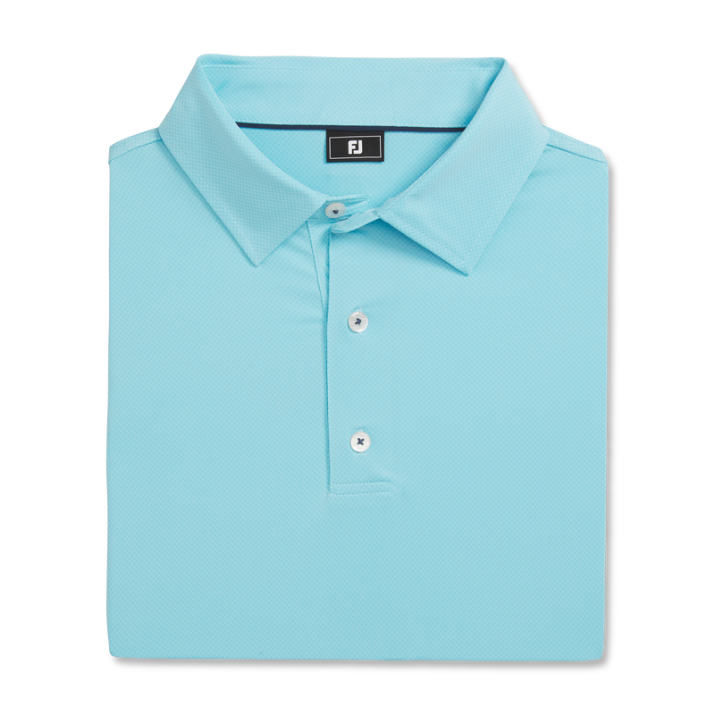 Tonal Dot Print Lisle - Light Blue