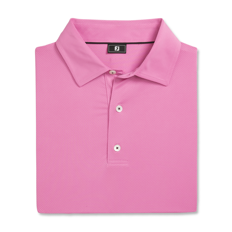 Tonal Dot Print Lisle - Pink