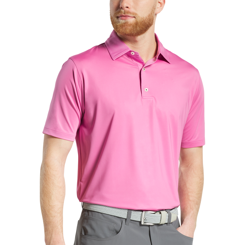 Tonal Dot Print Lisle - Pink