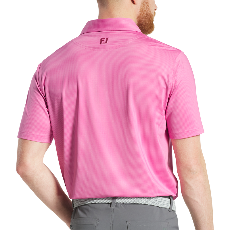 Tonal Dot Print Lisle - Pink