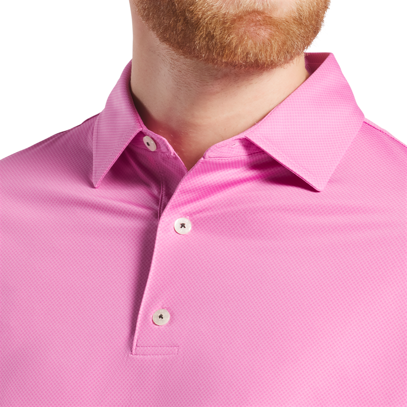 Tonal Dot Print Lisle - Pink