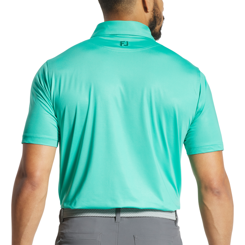 Tonal Dot Print Lisle - Emerald