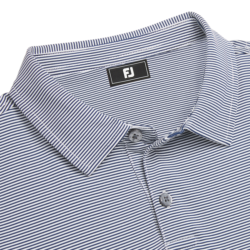 MicroFeeder Stripe Lisle (Junior) - Navy / White
