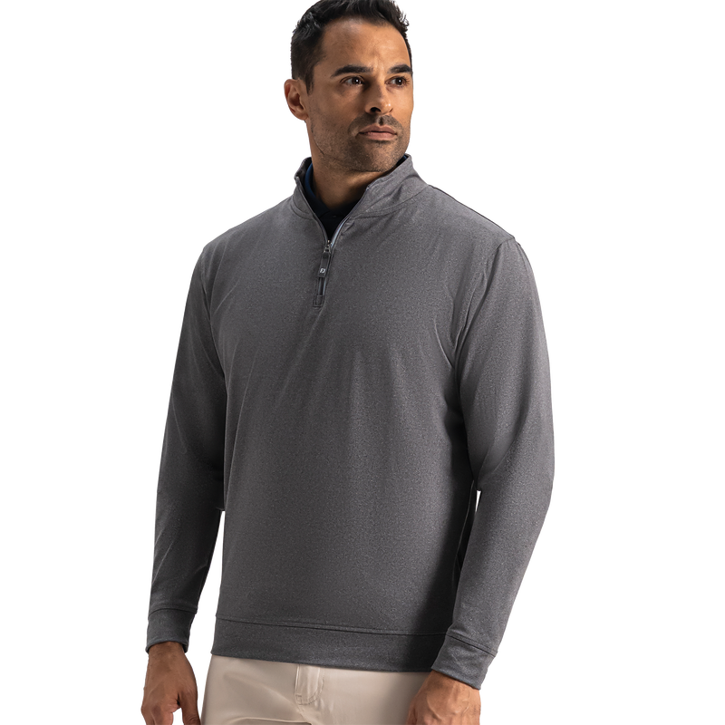 Approach Quarter-Zip - Charcoal Heather