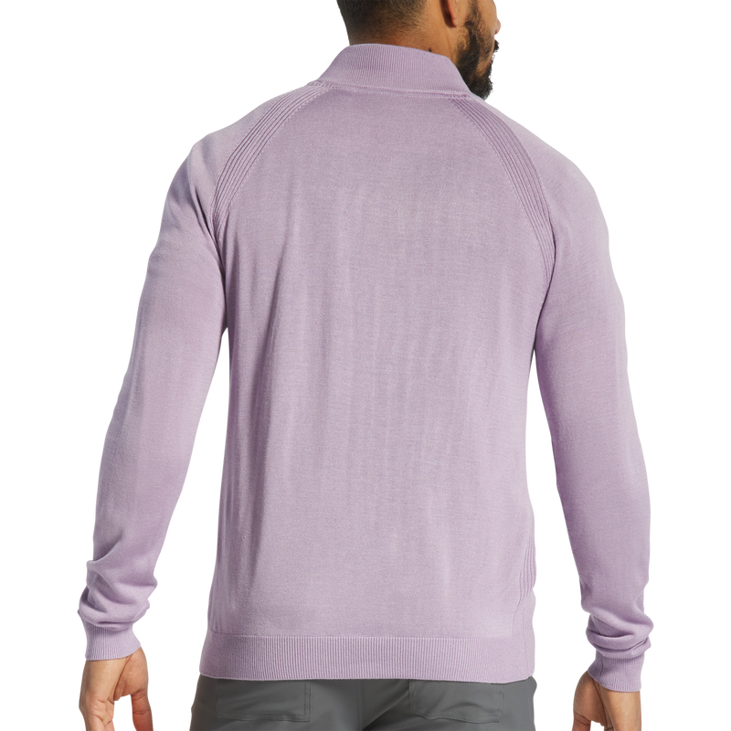 Half-Zip Sweater (Men's) - Heather Lavender