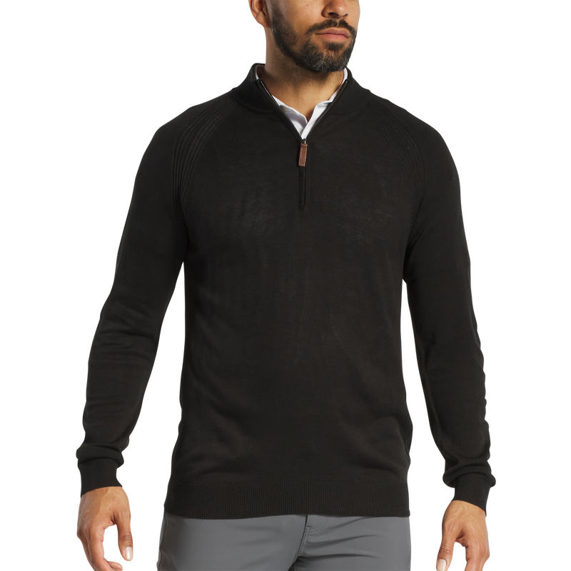 Half-Zip Sweater (Men's) - Black