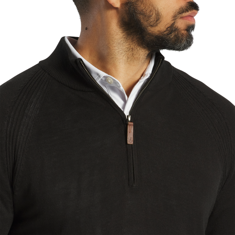 Half-Zip Sweater (Men's) - Black