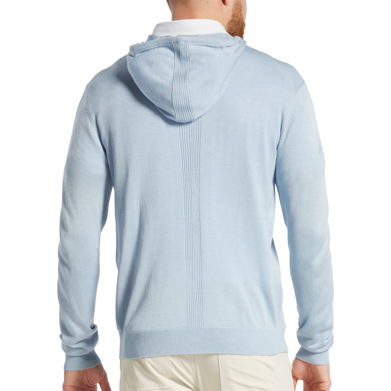 Sweater Hoodie - Heather Light Blue