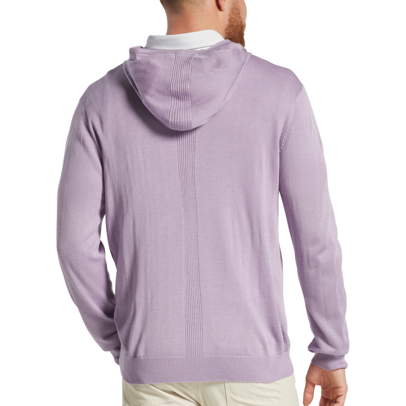 Sweater Hoodie - Heather Lavender