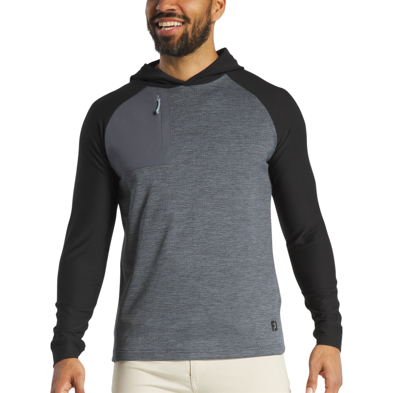 ThermoSeries Pullover Hoodie - Charcoal / Black