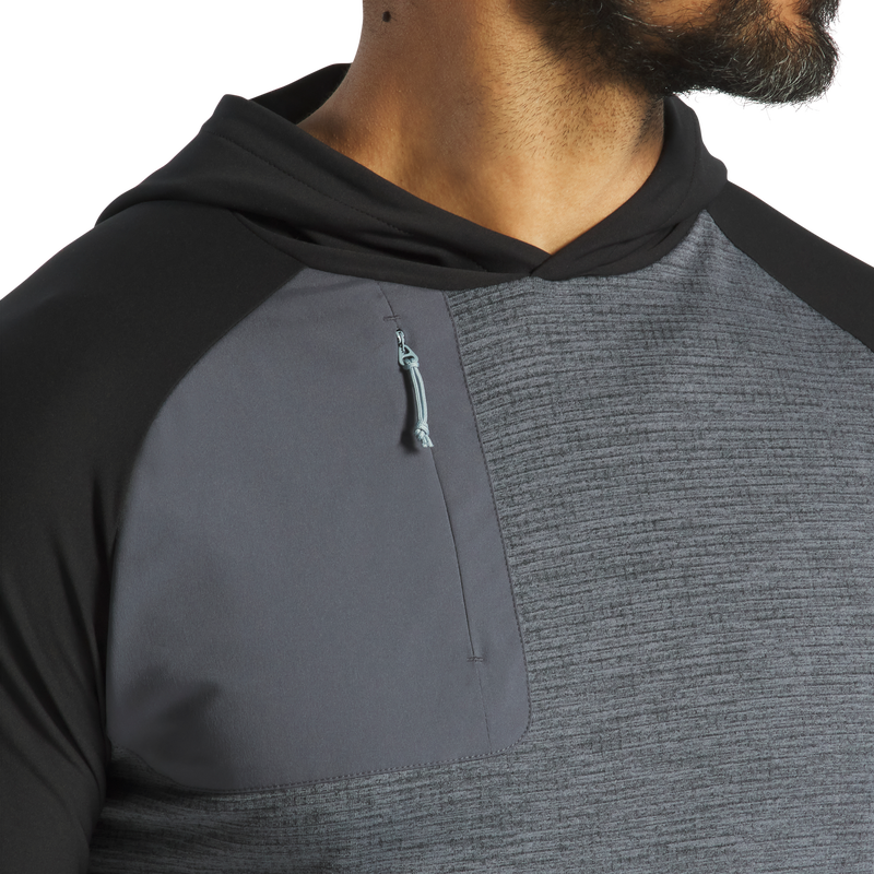 ThermoSeries Pullover Hoodie - Charcoal / Black