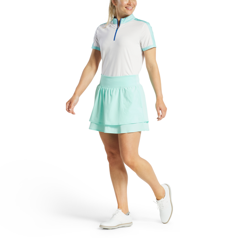 Lightweight Woven Skort Women - Aqua