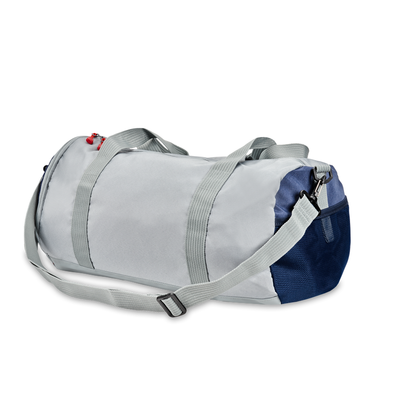 Barrel Duffel - Grey / Navy