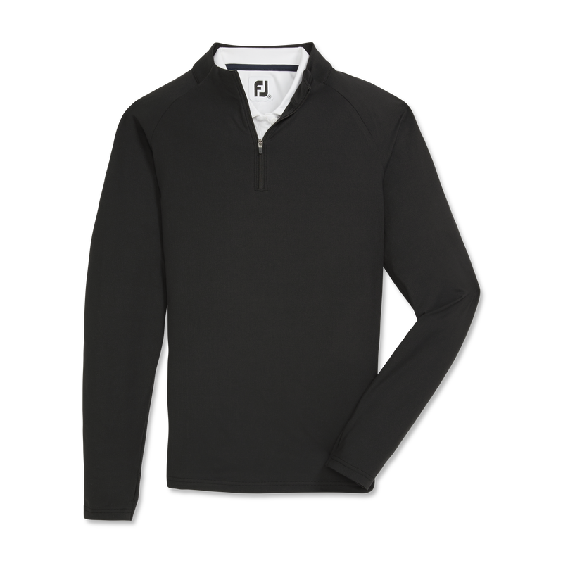 Space Dye Quarter-Zip Mid-Layer Women - Solid Black