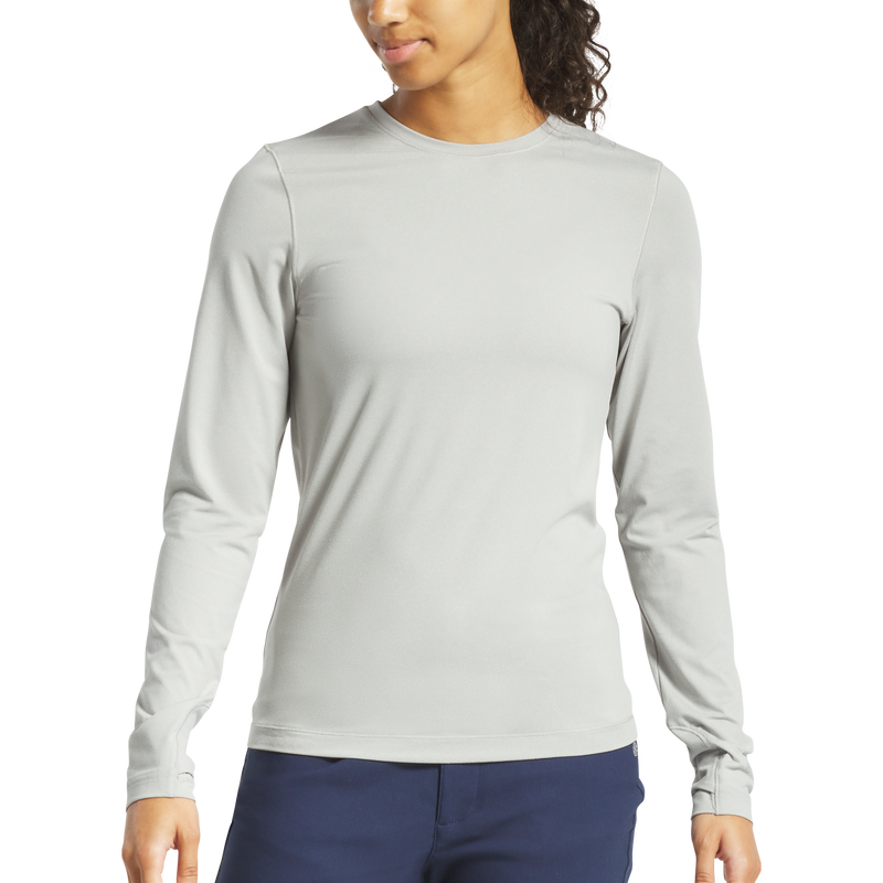 ThermoSeries Long Sleeve Base Layer Women - Heather Grey