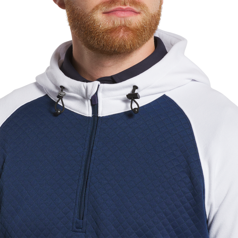 Links Hoodie - White / Navy