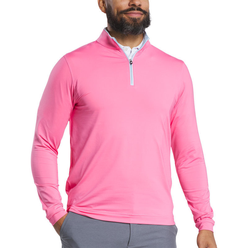 Lightweight Solid Mid-Layer - Pink Lemonade
