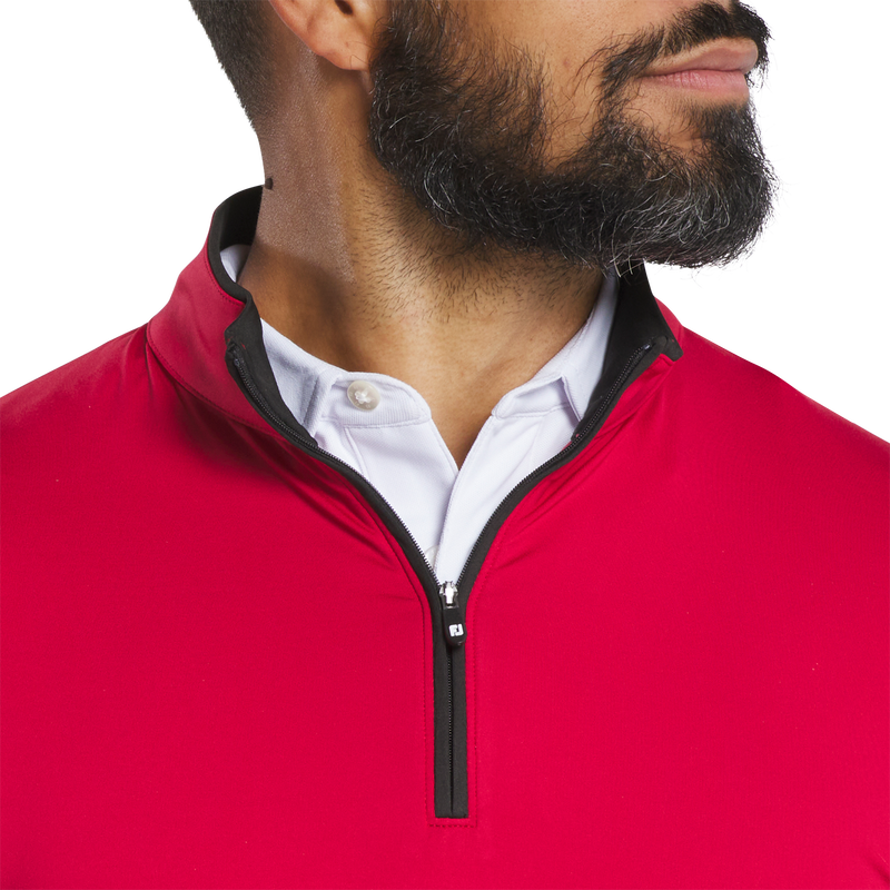 Lightweight Solid Mid-Layer - Crimson
