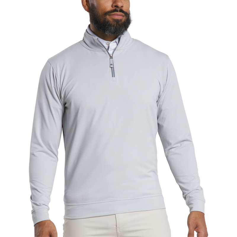 Approach Quarter-Zip - Heather Grey