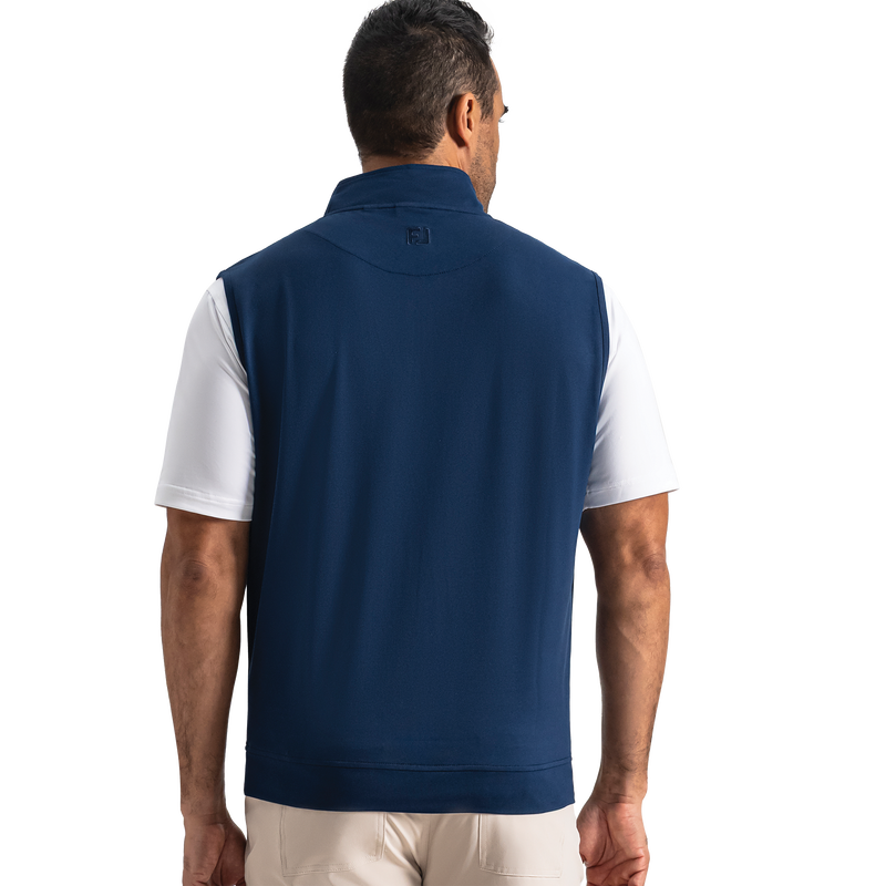 Approach Quarter-Zip Vest - Navy