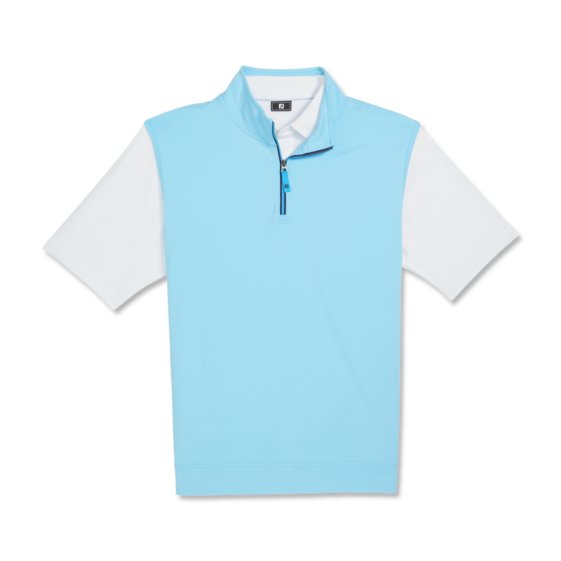Approach Quarter-Zip Vest - Light Blue