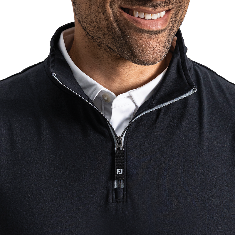 Approach Quarter-Zip Vest - Black