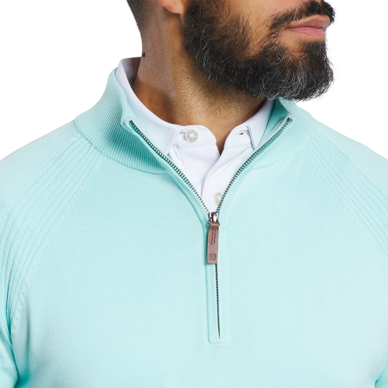 Half-Zip Sweater (Men's) - Mint
