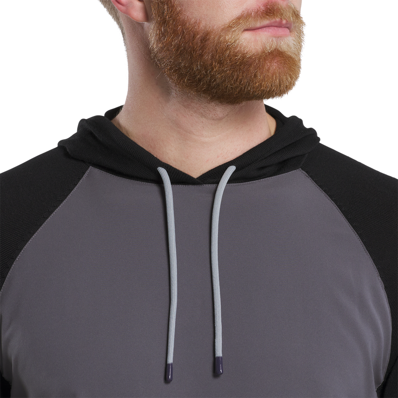 Hybrid Hoodie - Black / Charcoal