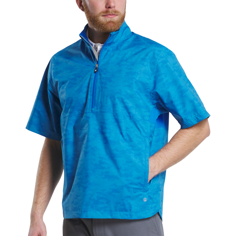 HydroLite X Short Sleeve Rain Shirt - Blue Camo