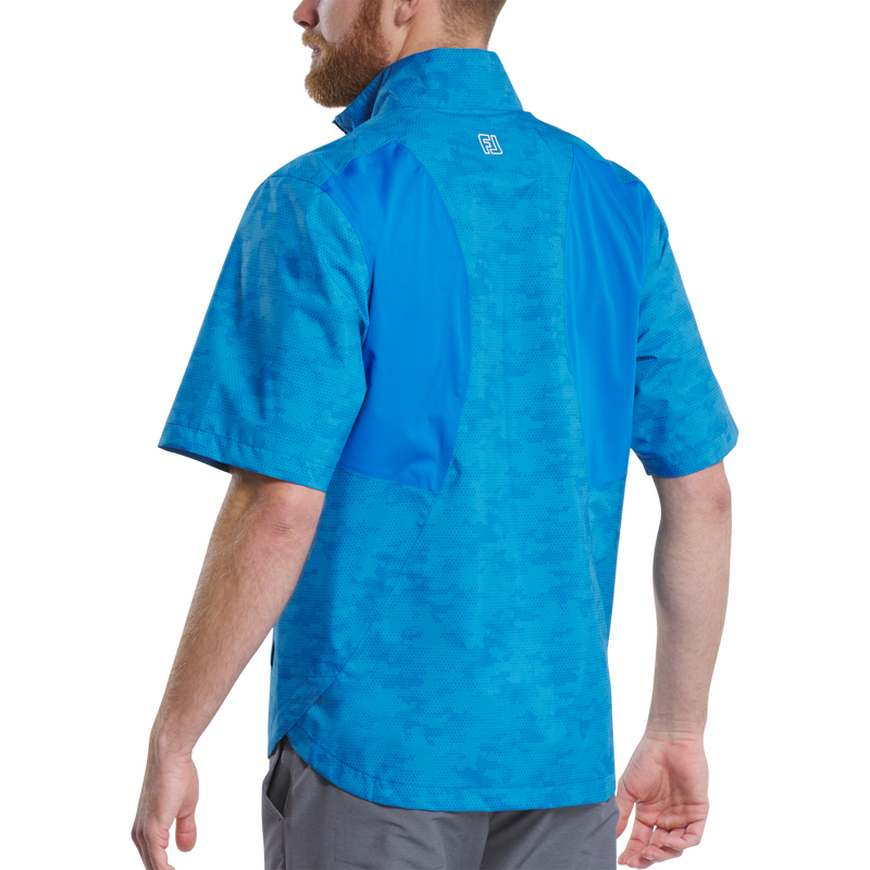 HydroLite X Short Sleeve Rain Shirt - Blue Camo