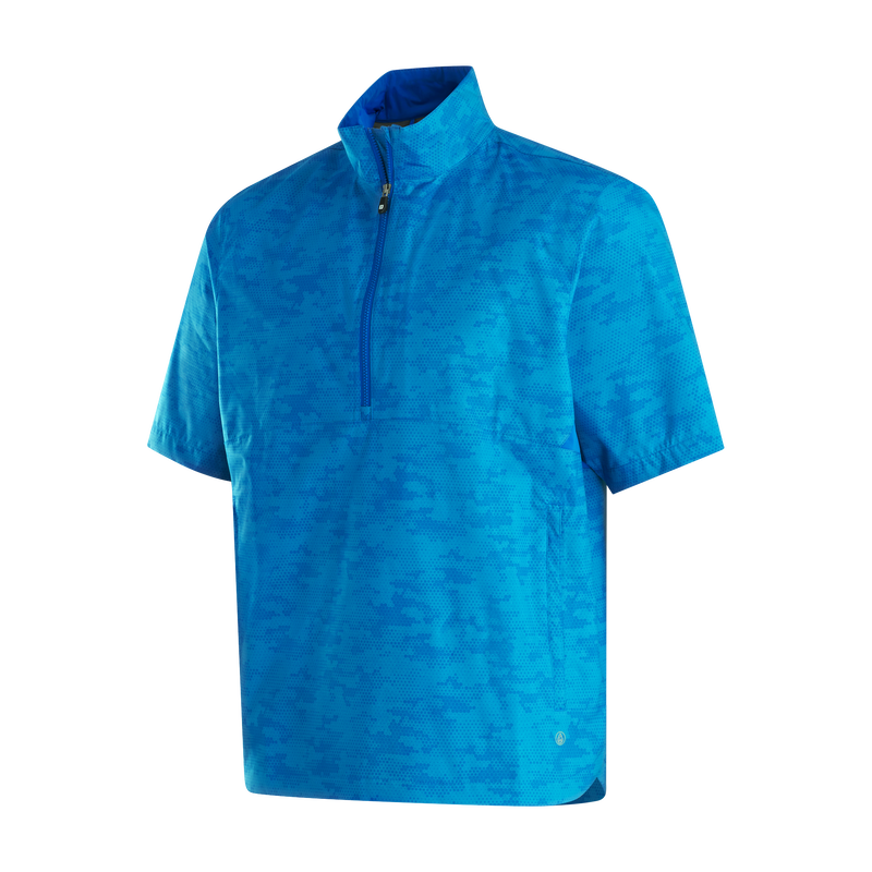 HydroLite X Short Sleeve Rain Shirt - Blue Camo