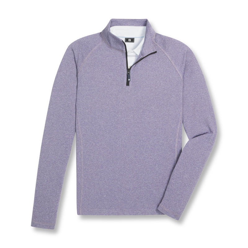 ThermoSeries Heather Brushed Back Mid-Layer - Purple