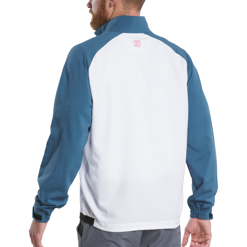 Zephyr Windshirt - Denim / White