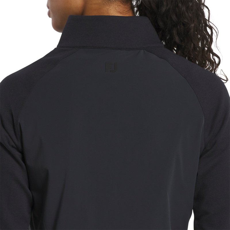 Hybrid Quarter-Zip Women - Black