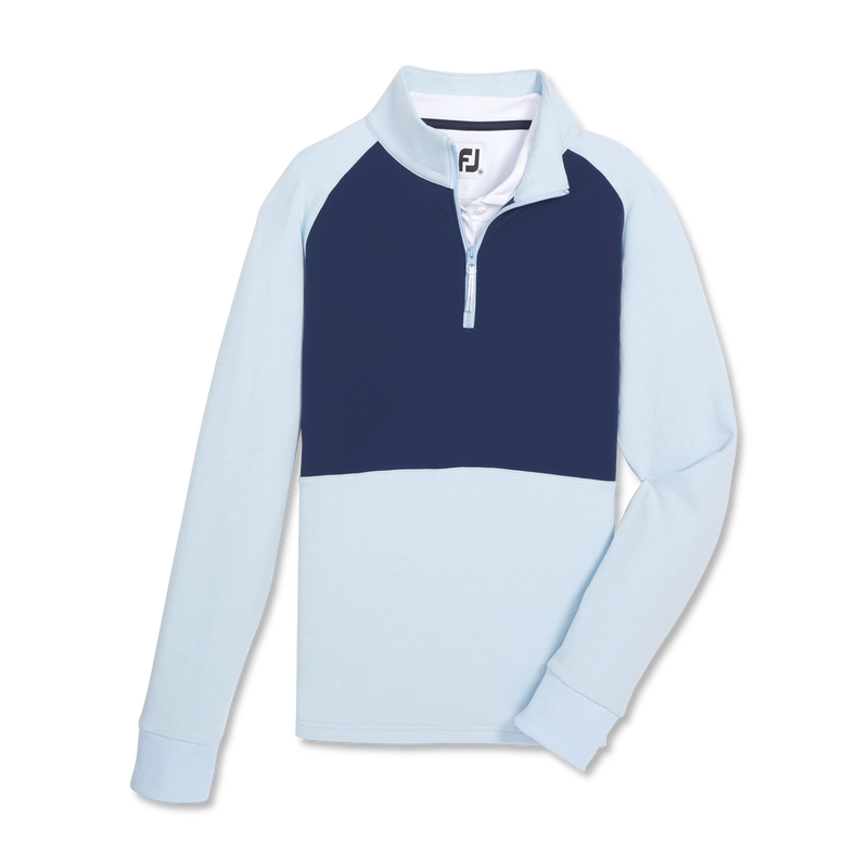 Hybrid Quarter-Zip Women - Skyway / Navy