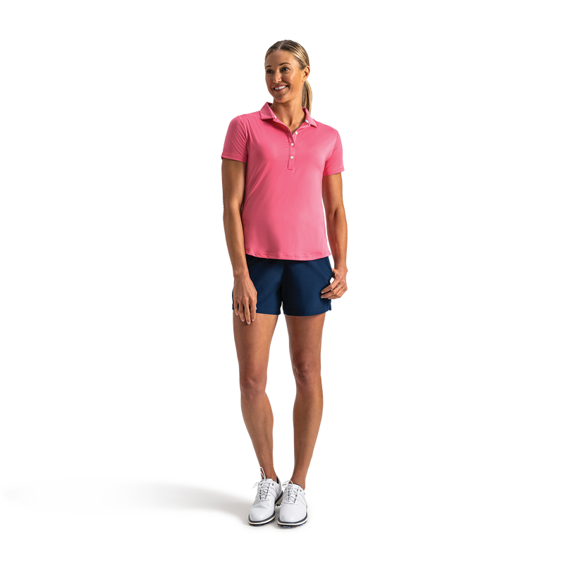 Solid Lisle Self Collar Women