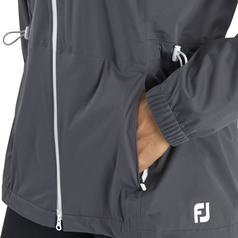 HydroKnit Rain Jacket Women - Charcoal