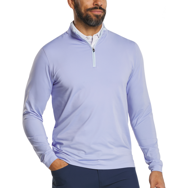 Lightweight Solid Mid-Layer - Periwinkle